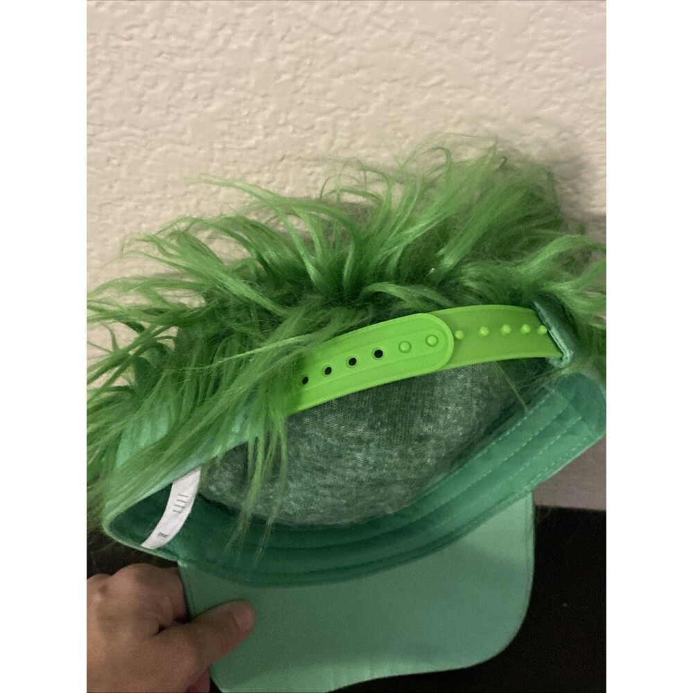 Foco Philadelphia Phillies Phillie Phanatic Green Hair Hat Visor Snapback MLB US - Picture 4 of 9